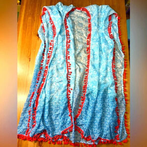 Lulla Collection  Beautiful Tassle and Bobble Kimono